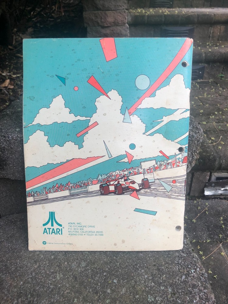 Pole Position by Atari Video Arcade Operation Maintenance Manual...4th Print