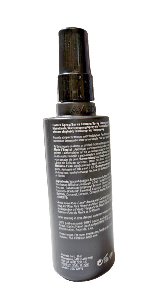 AVEDA TEXTURE TONIC DEFINITION SPRAY 4.2oz 125ml