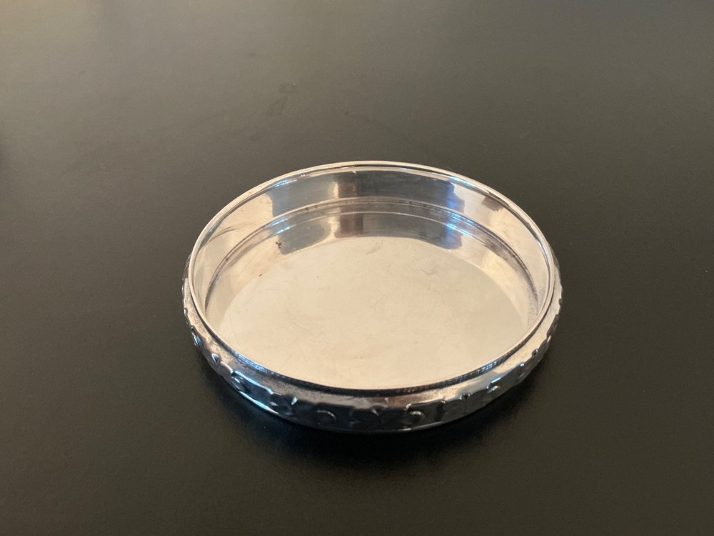 Vintage Sterling Silver Wine Coaster