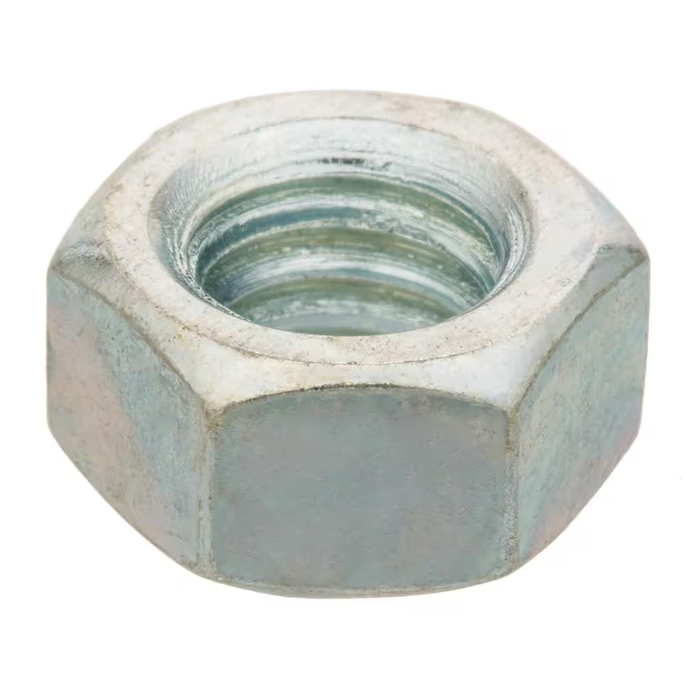 1/4 In.-20 Tpi Zinc Hex Nut (100-Pack)