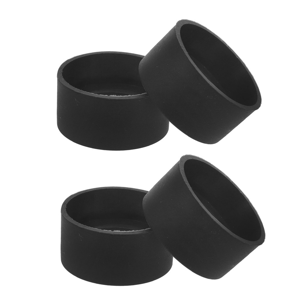 4 Pcs Eyepiece Guards Protection Rubber Covers Shields for Microscope Telescope