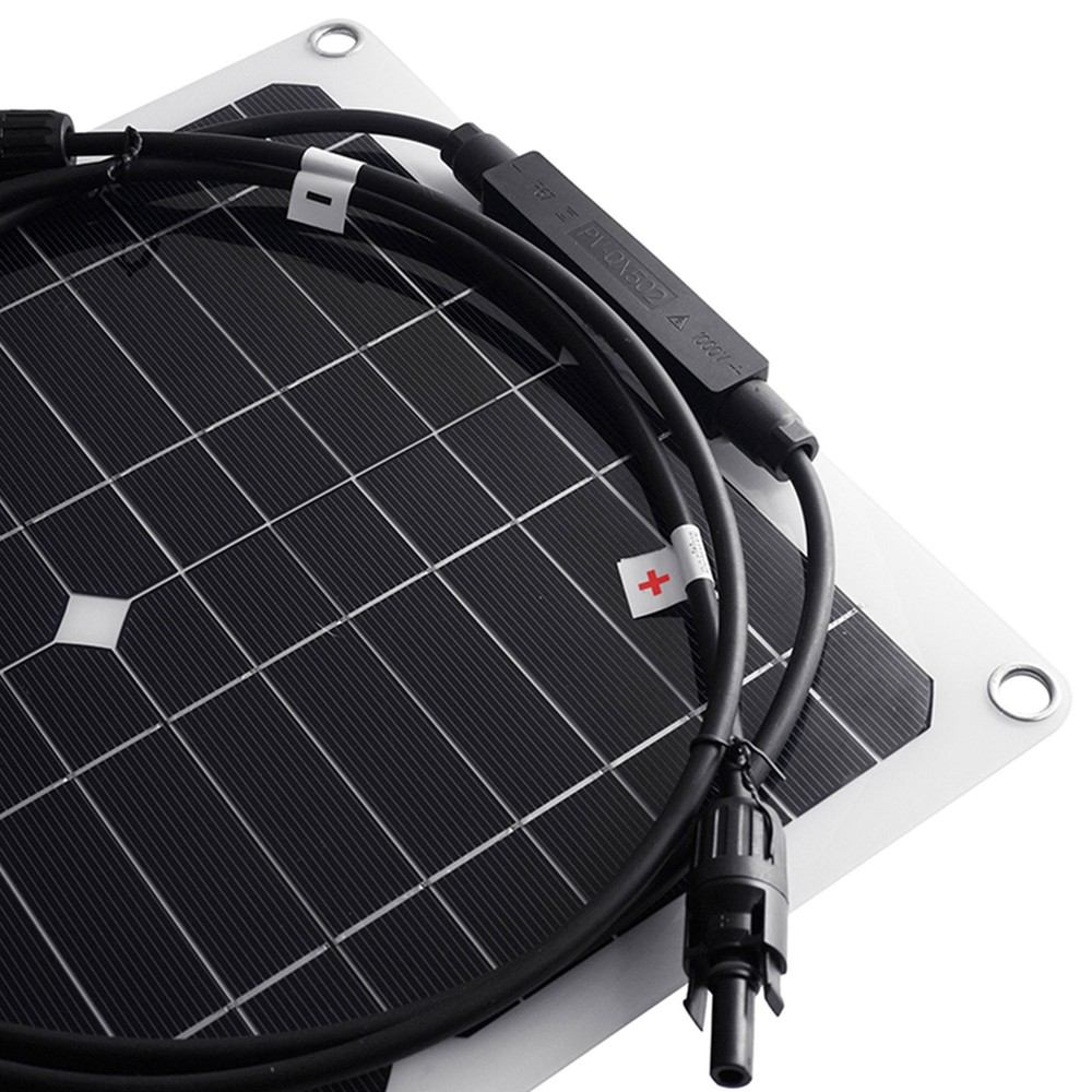 SOECOPO 10000W Peak Solar System Kit Flexible Panel 100A Controller 12V 110/220V