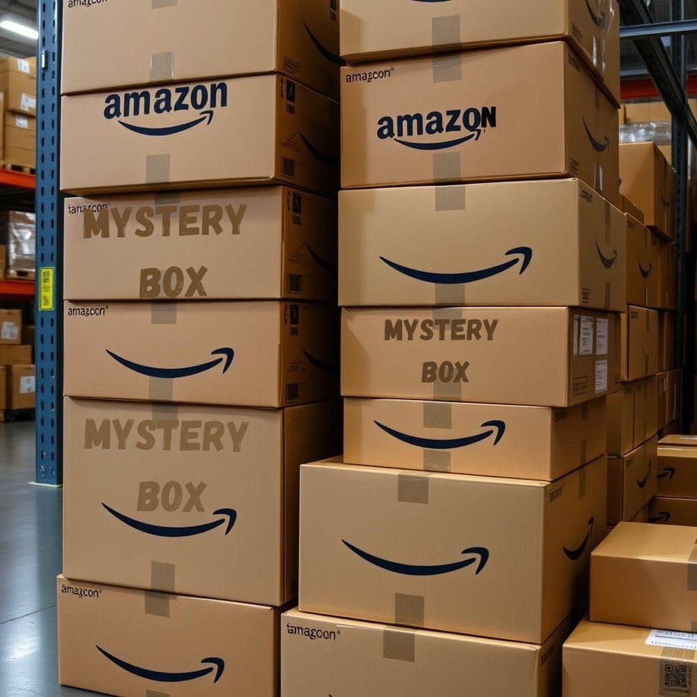 Amazon Liquidation Wholesale Overstock & Returns Mixed Lot Merchandise Box