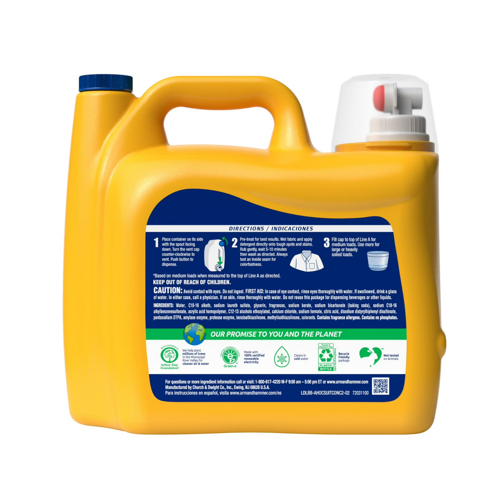 OxiClean Odor Blasters Fresh Burst, Liquid Laundry Detergent