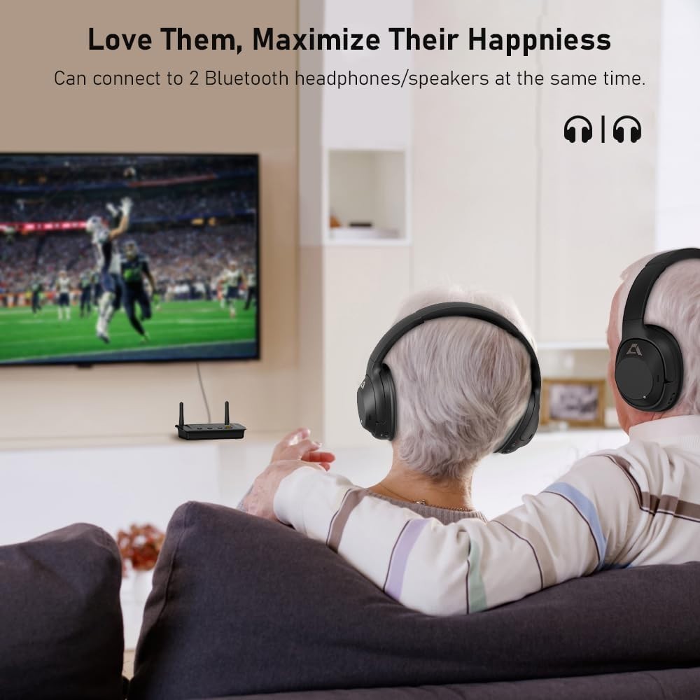 Wireless Audio Transmitter with Optical & RCA Outputs