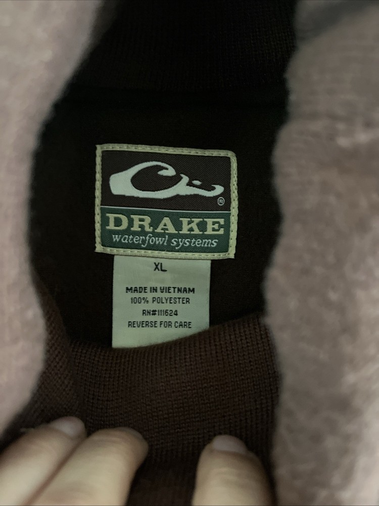 Drake Men's Waterfowl Pullover Jacket XL