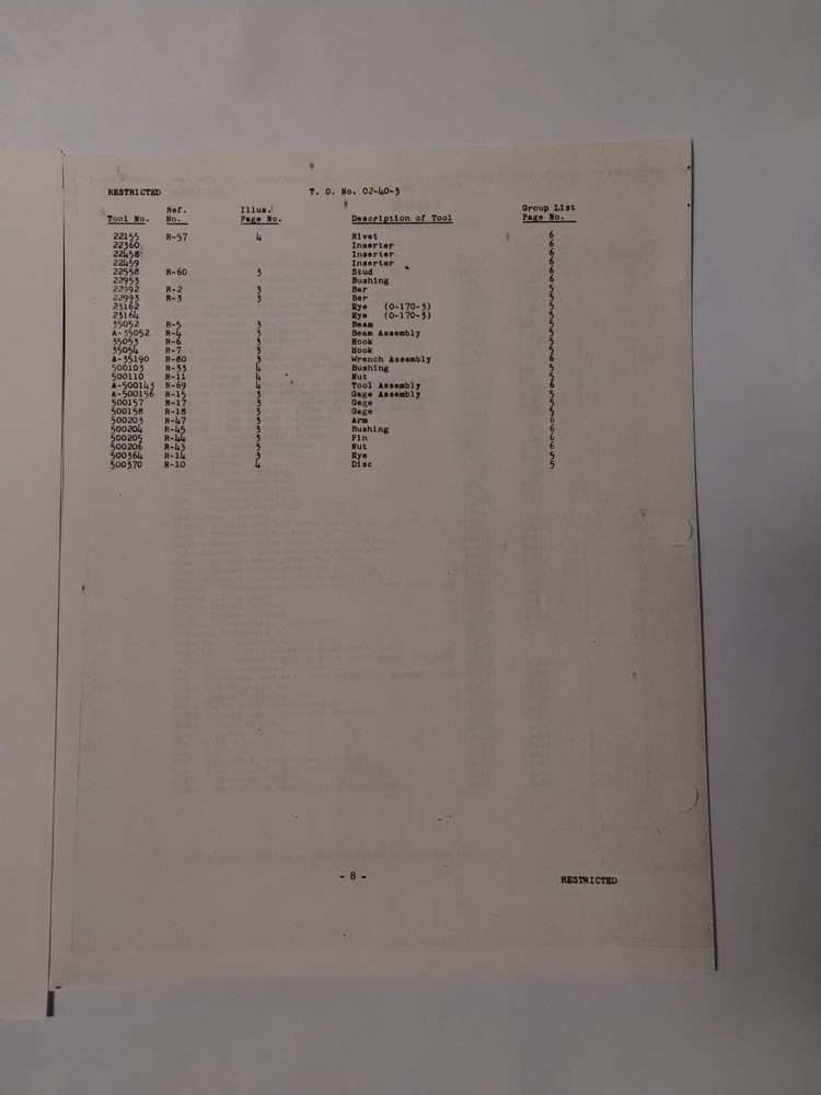 Continental Aircraft Engines Overhaul Tools Catalog August 10, 1942-Copy