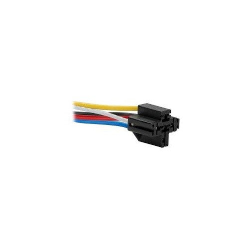 2 Pack Absolute SRS105 5-Pin 12 VDC Bosch Relay Socket Interlocking Style