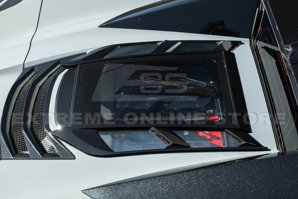 Fits 20-Up Corvette C8 Convertible HTC Tonneau Rear Hatch Upper Window Inserts