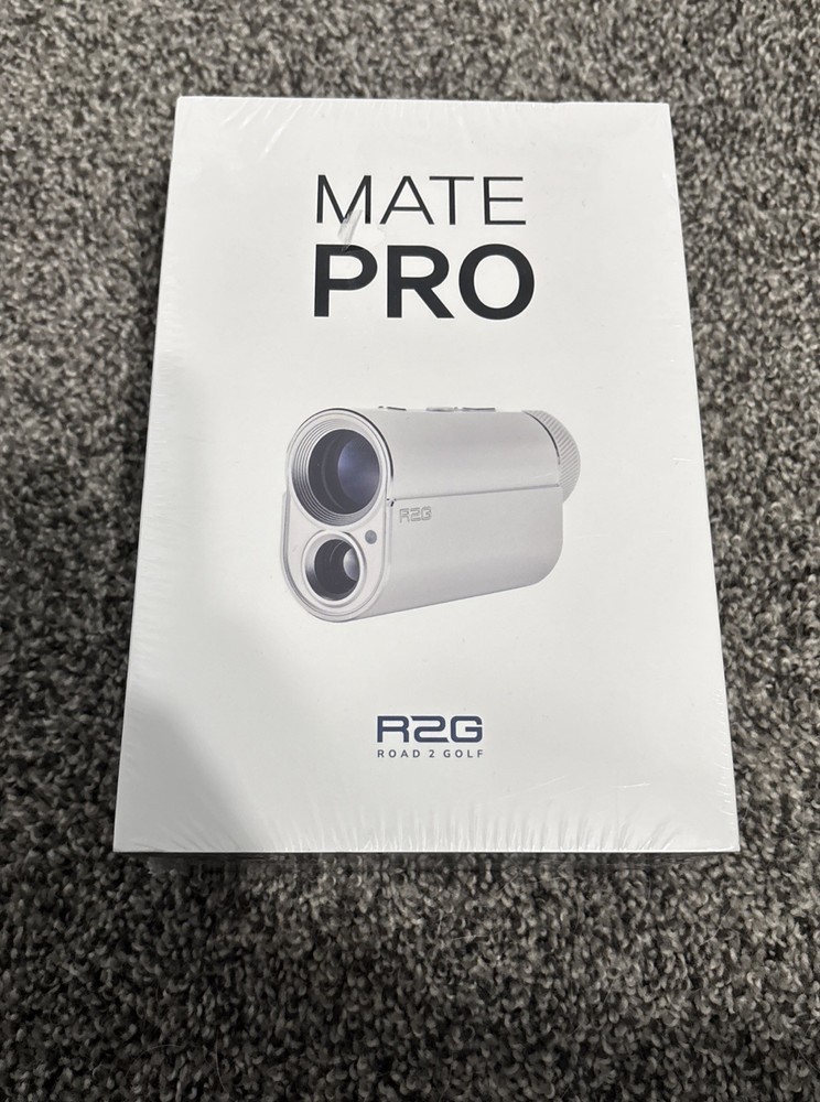 R2G MATE PRO White Golf Laser Rangefinder -Unopened!!