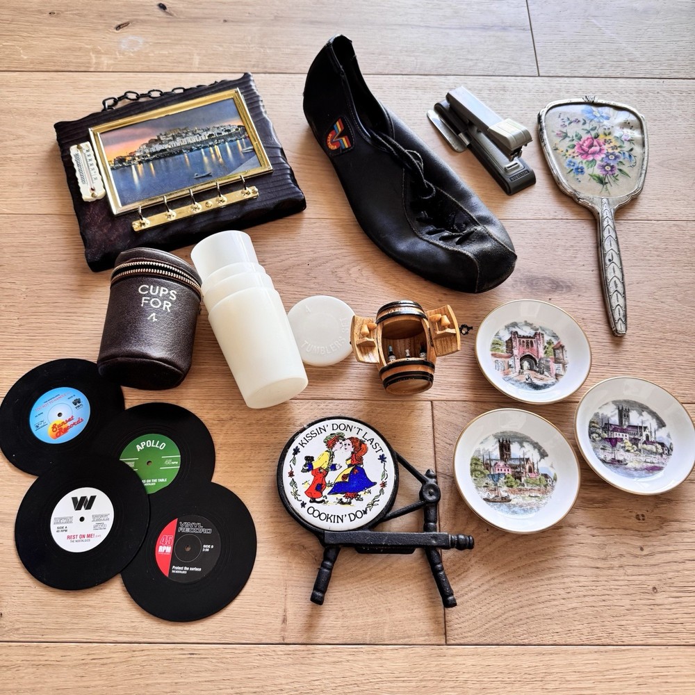 Vintage Curios Collectables Assorted As Found