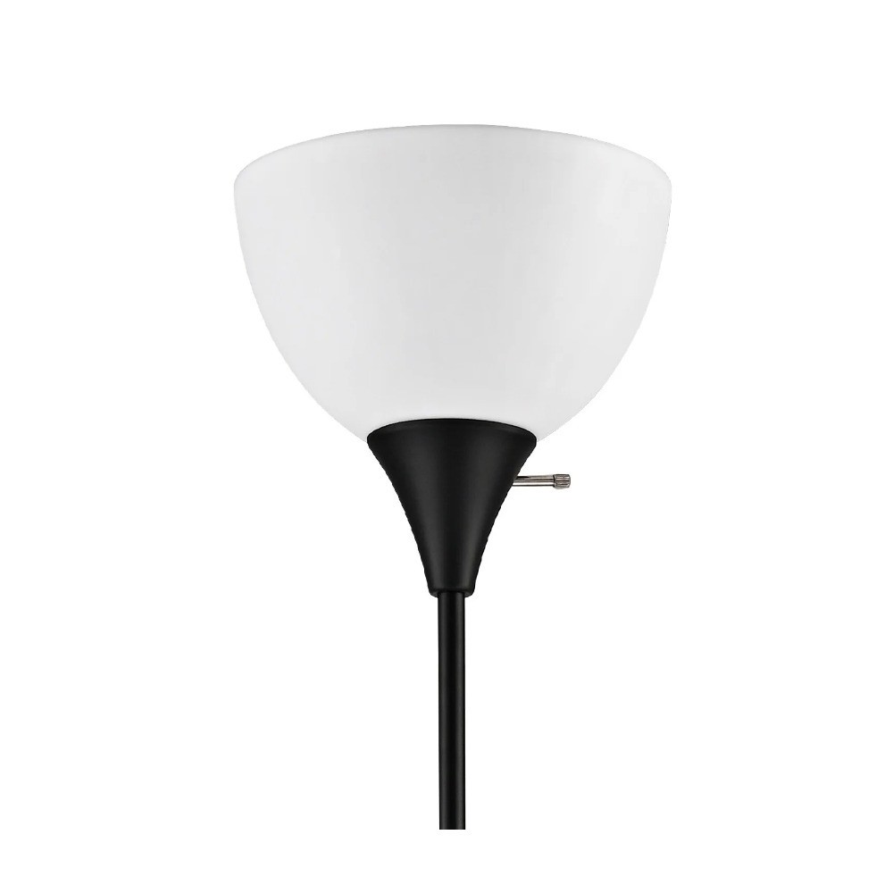 71-Inch Modern Design Black Floor Lamp with 3-Way Switch