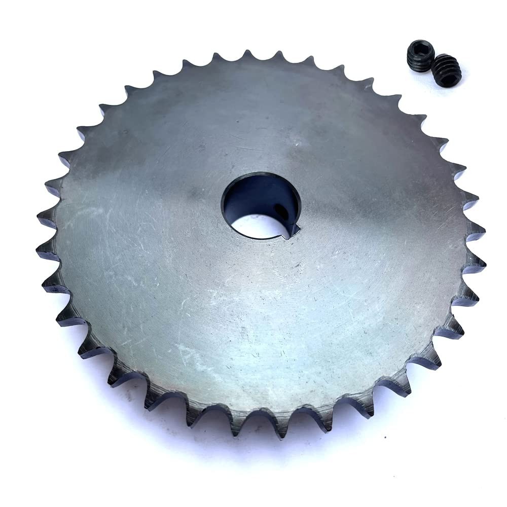 Roller Chain Sprocket B Type 1" Bore Rust Prevention Hardened 36 Tooth