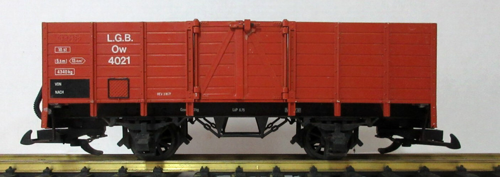 LGB 4021 G SCALE HIGH SIDED WAGON