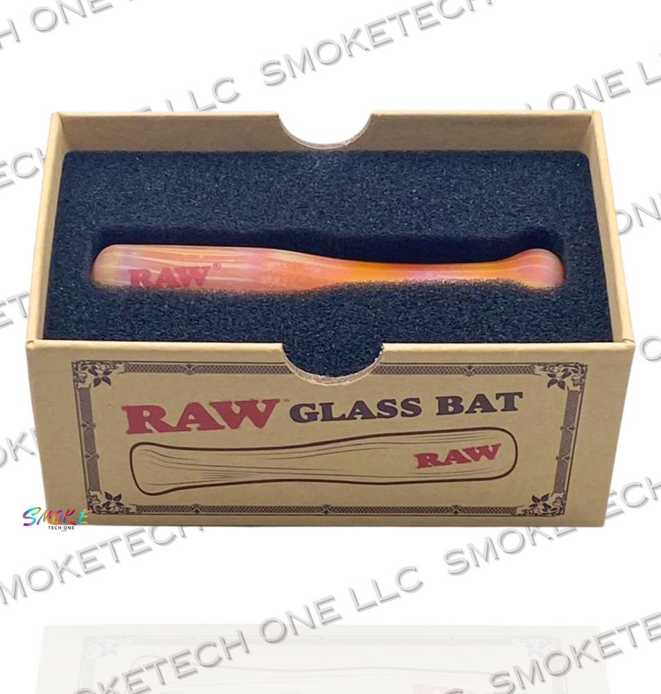 RAW Glass Bat (Premium Glass Cone Holder)