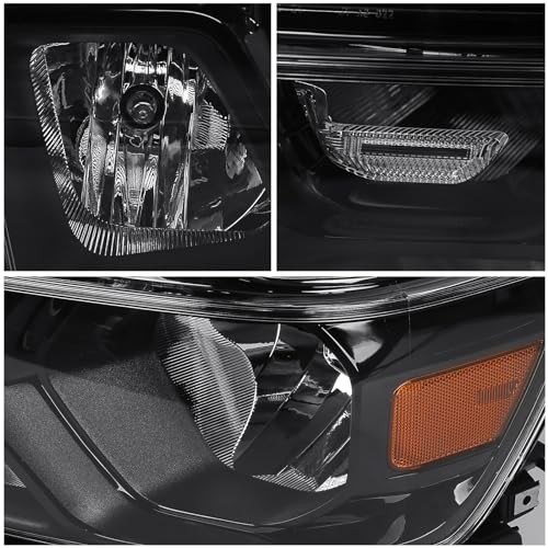 Halogen Headlights Assembly Compatible with Dodge Ram 1500 2019-2022 LH