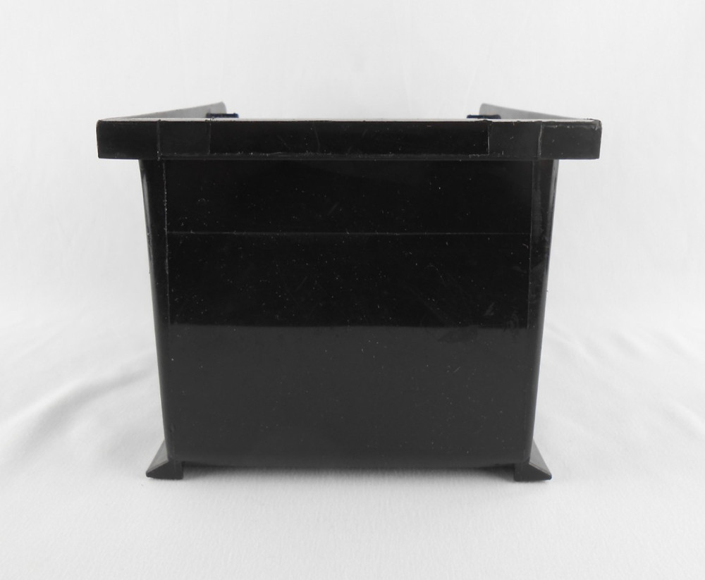 Quantum Storage System Black Bin Ultra Stack and Hang 9.5 X 6 X 5 QUS221