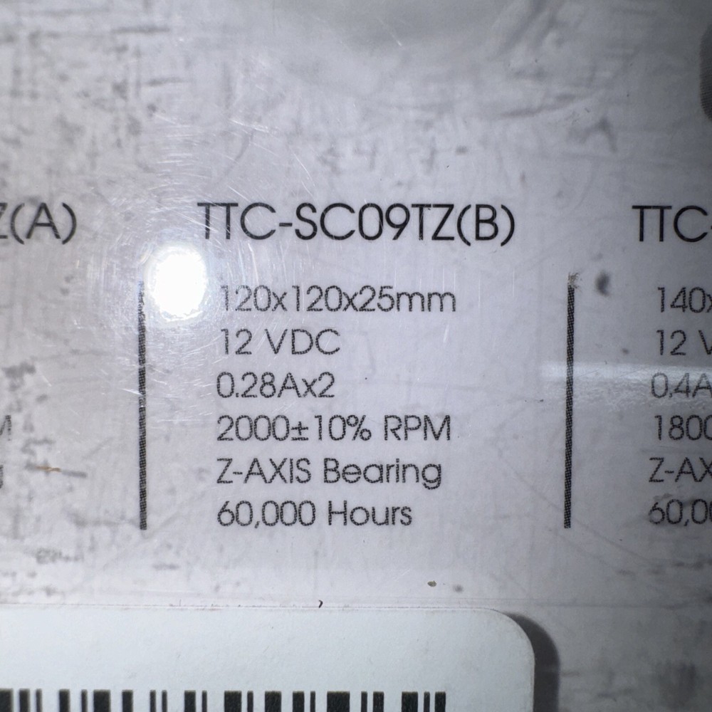 TITAN- 12V/ 24V DC 120mm Multi-Function Rack Mounted