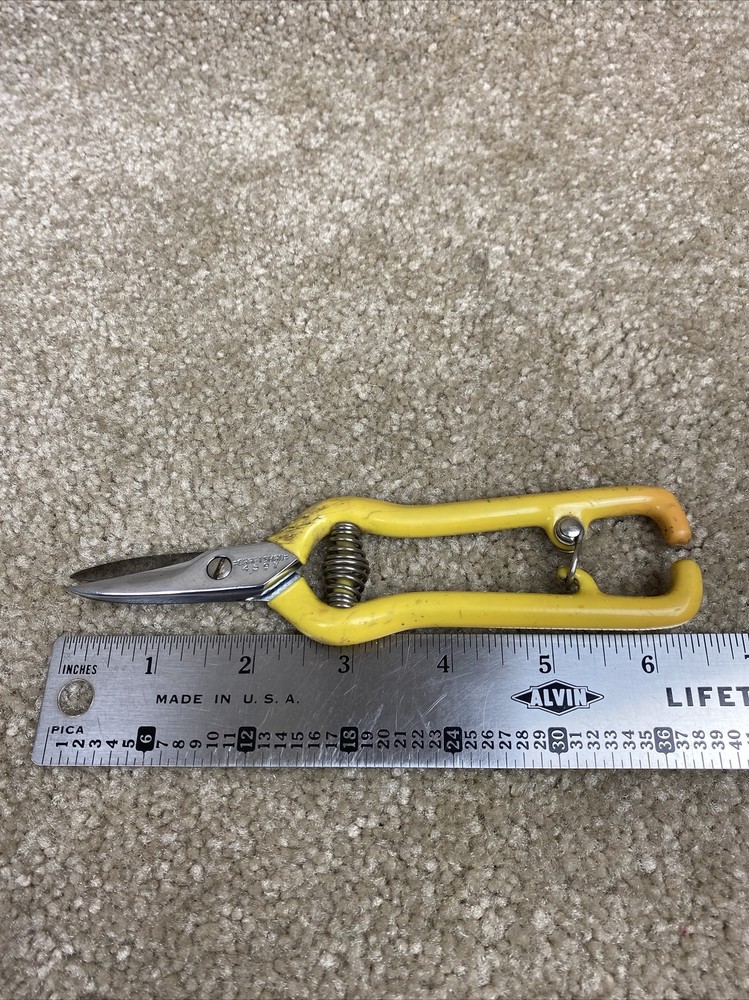Craftsman #4597 Floral Shears /Snips Vintage