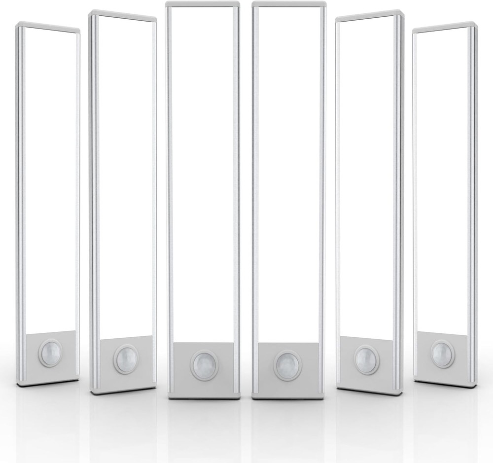 6 Pack Under Cabinet Lights Wireless 32 LED Motion Sensor Light Indoor
