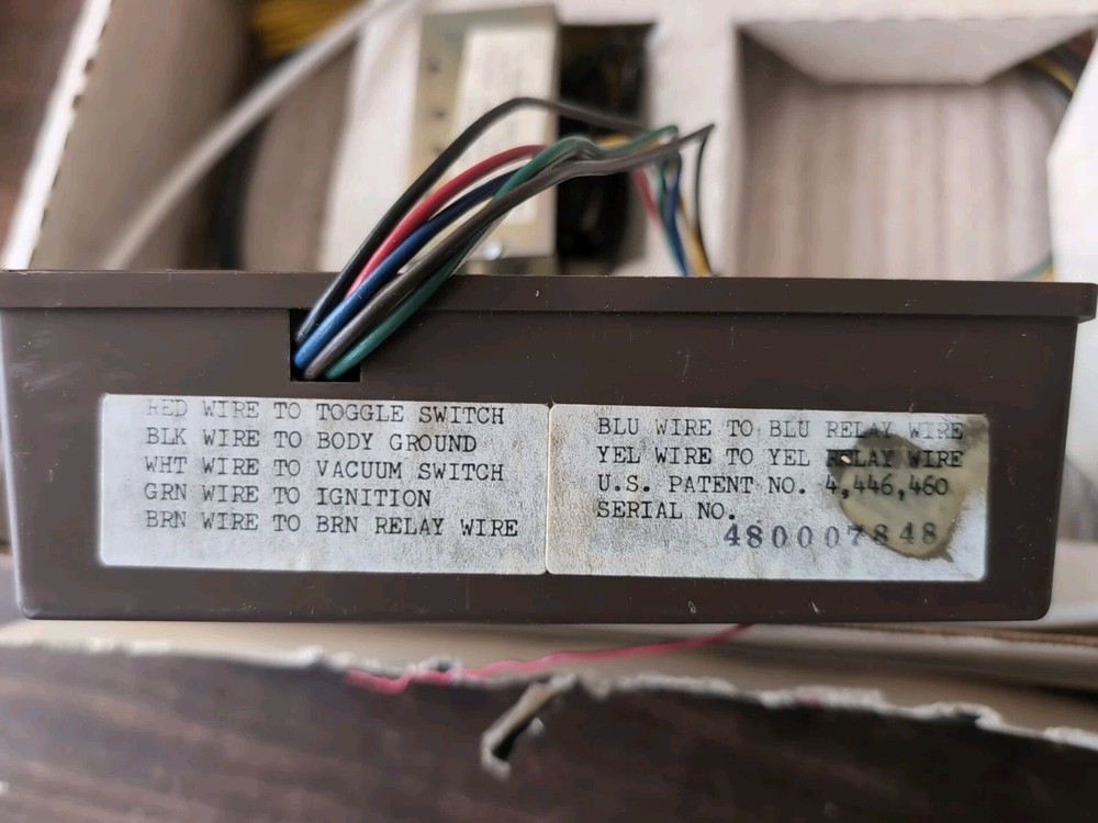 Vintage Transtart Remote Control Automobile Engine Starter. NOS, Provo Utah