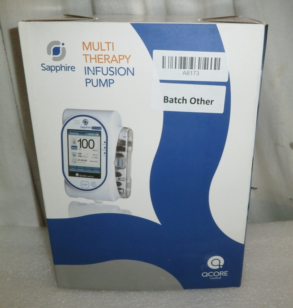 Eitan QCore Sapphire Infusion Pump - Internal Error, Yellow marking