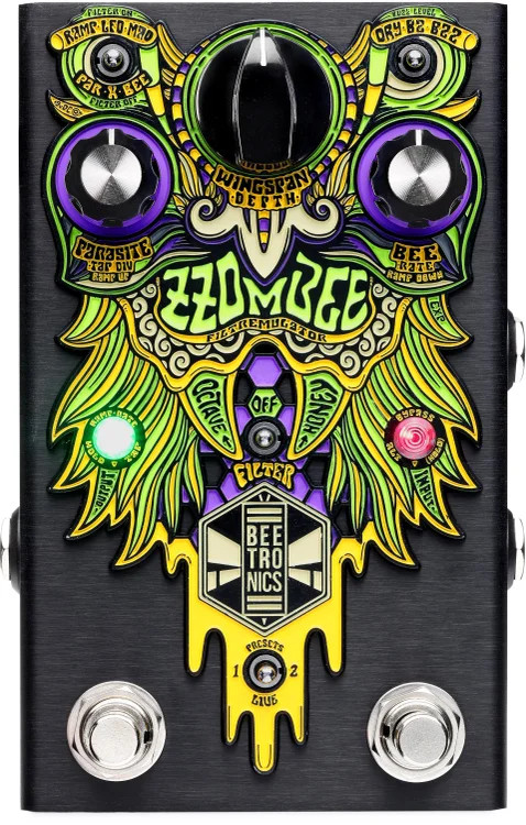 Beetronics FX Zzombee Filtremulator Analog Multi-effect Pedal