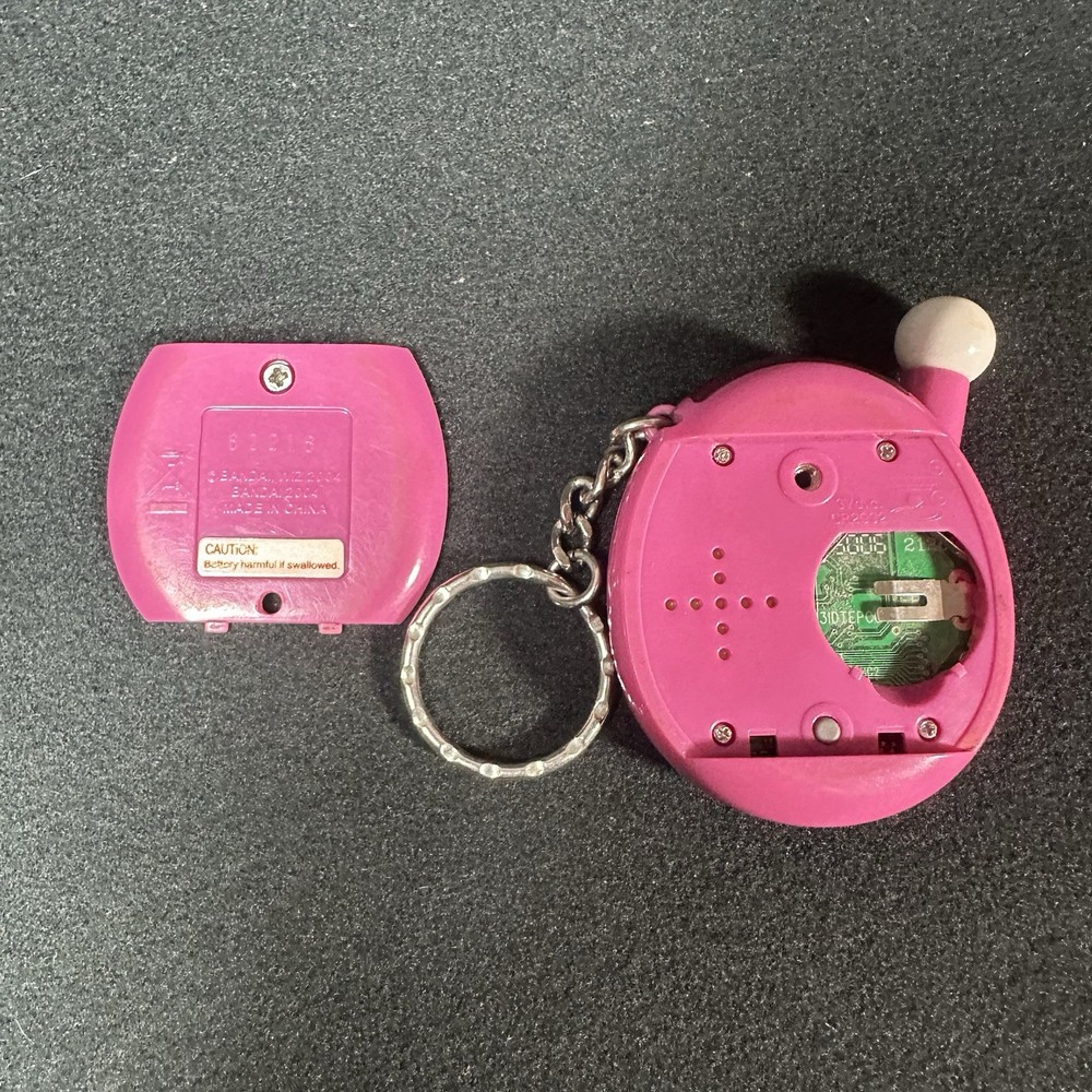 Tamagotchi Connection V4 Lavender Splats Shell - Working Great Condition