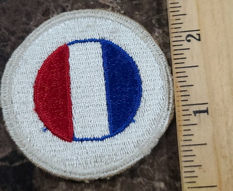 G.H. Reserve (General Headquarter Reserve Patch- White Backing-WW2 Variant