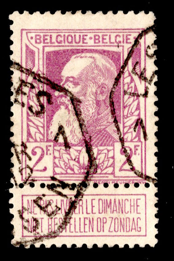 Belgium Scott 91 Used.