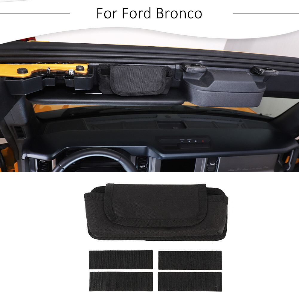 Black Inner Multifunctional Storage Bag Organizer For Dodge Durango Challenger