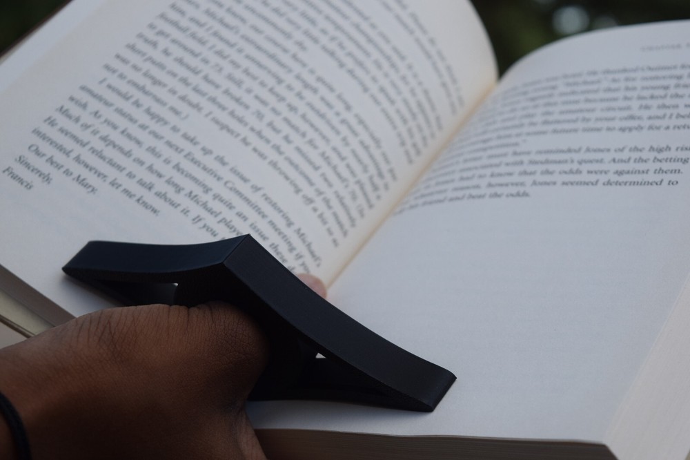 One-Handed Page Holder