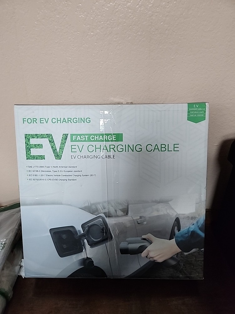 EV Fast Charge Cable 16A single phase 3.68k Open Box