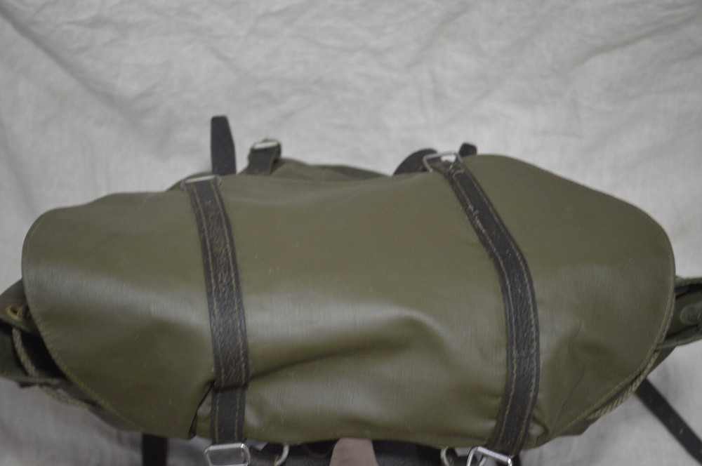 Swiss Military Surplus Rubberized Waterproof  Rucksack/Backpack