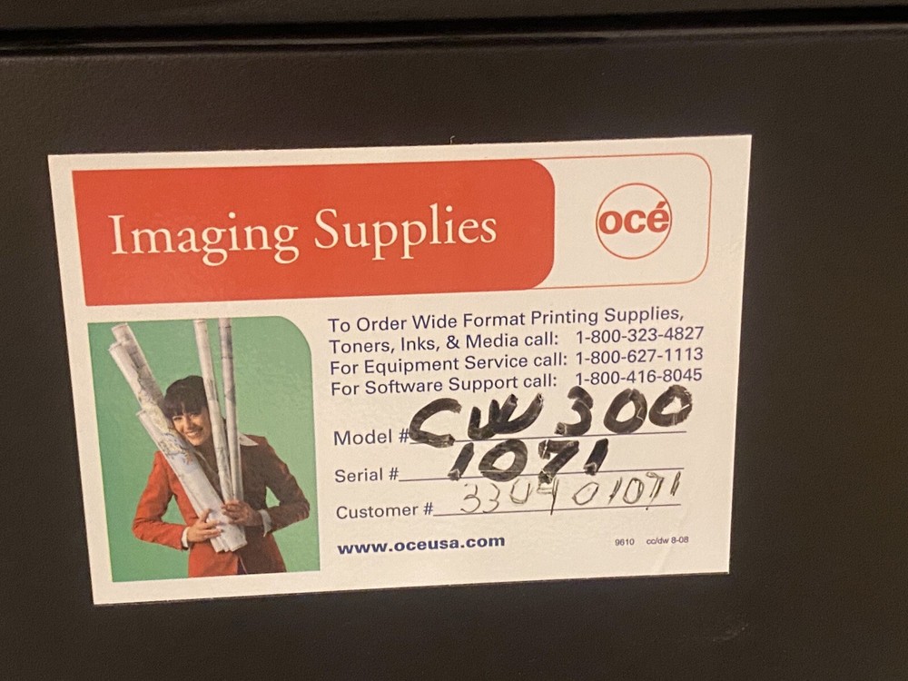 Canon / OCE Colorwave Printer CW300