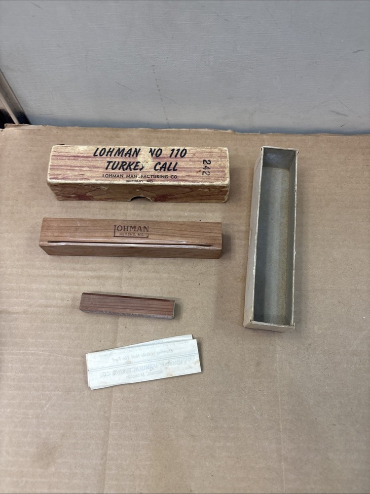 Lohman #110 Turkey Call With Box