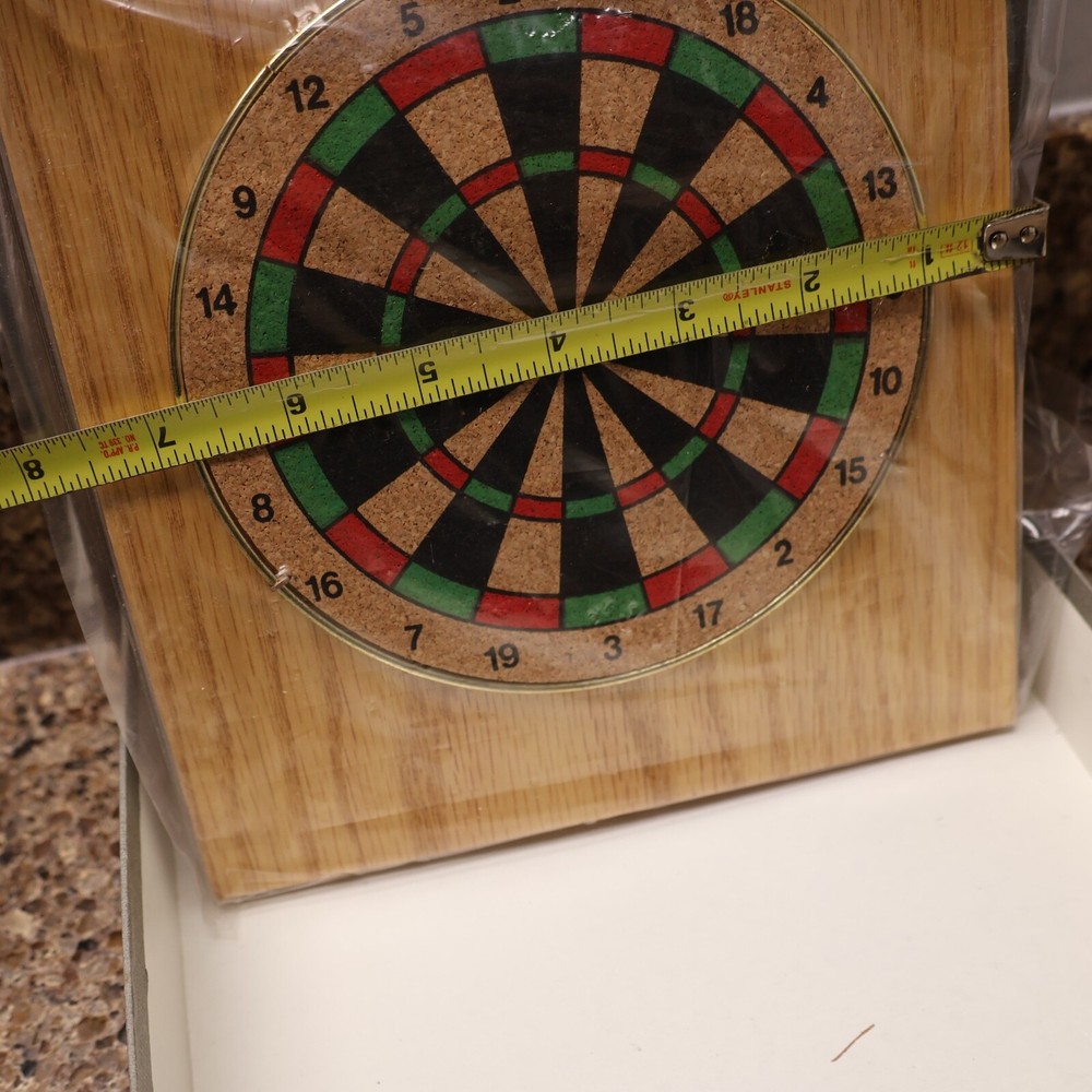 Desktop Mini Dart Board Game-Includes Target Board Stand plus 6 Mni Darts