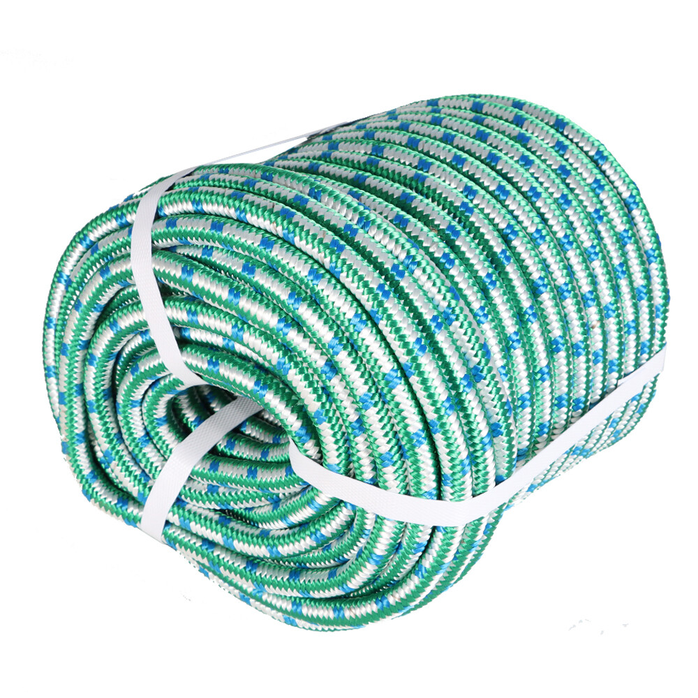 16 Strand 1/2" × 150' Double Braid Polyester Rope Arborist Tree Climbing Rope