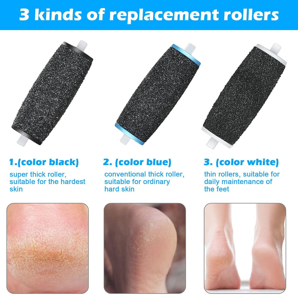 [10/20Pcs] Pedi Replacement Rollers ​Compatible with Amope Pedi Perfect Refills
