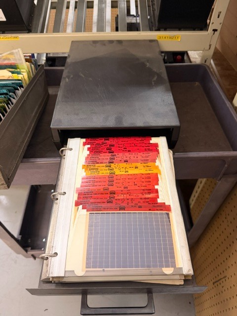 Volvo microfiche cards