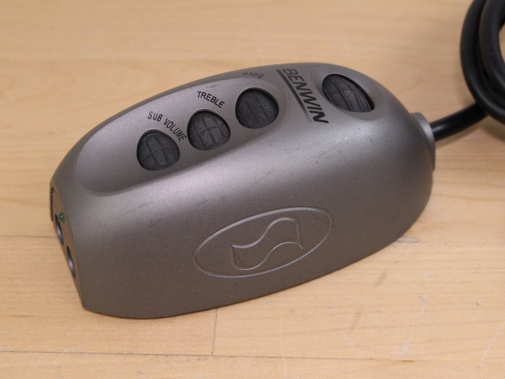 BENWIN Speaker Volume Control Pod - System Controller Gray