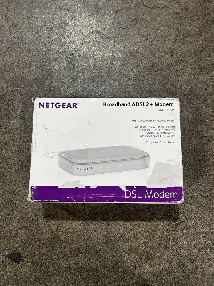 Netgear DSL Broadband ADSL2+ Modem DM111PSP