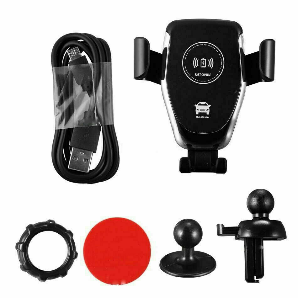 Automatic Clamping Wireless Car Charger Stand with 10W Fast Charging Capability