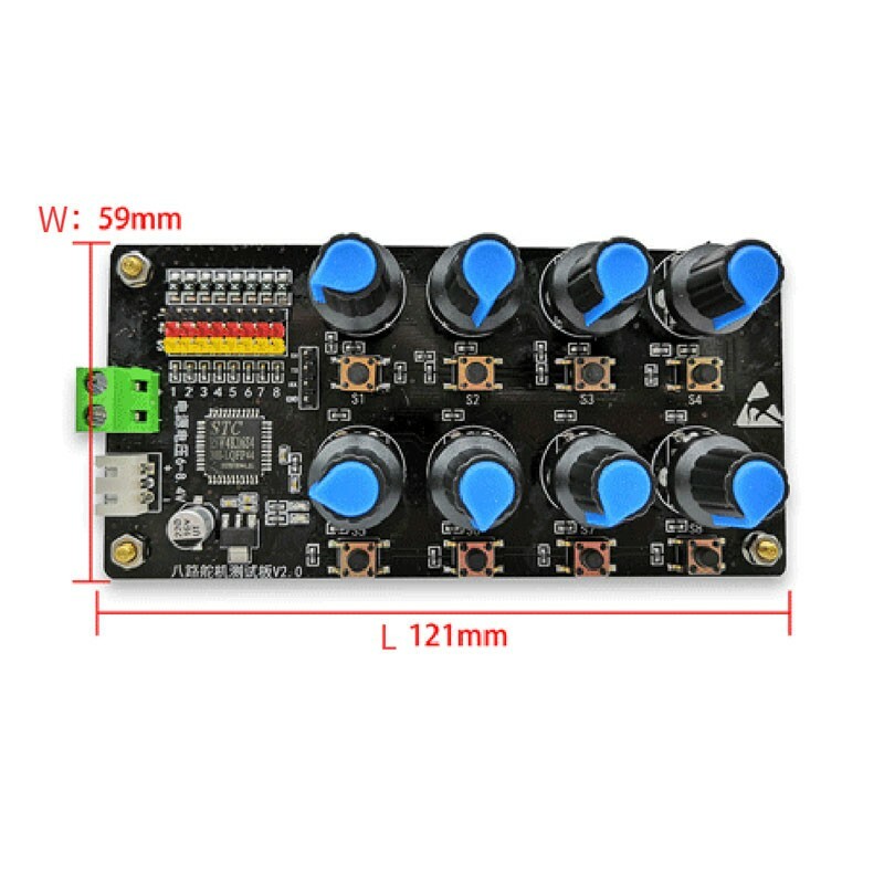 Servo Controller Board V2.0 Tester Overload Protection To Control Mechanical Arm