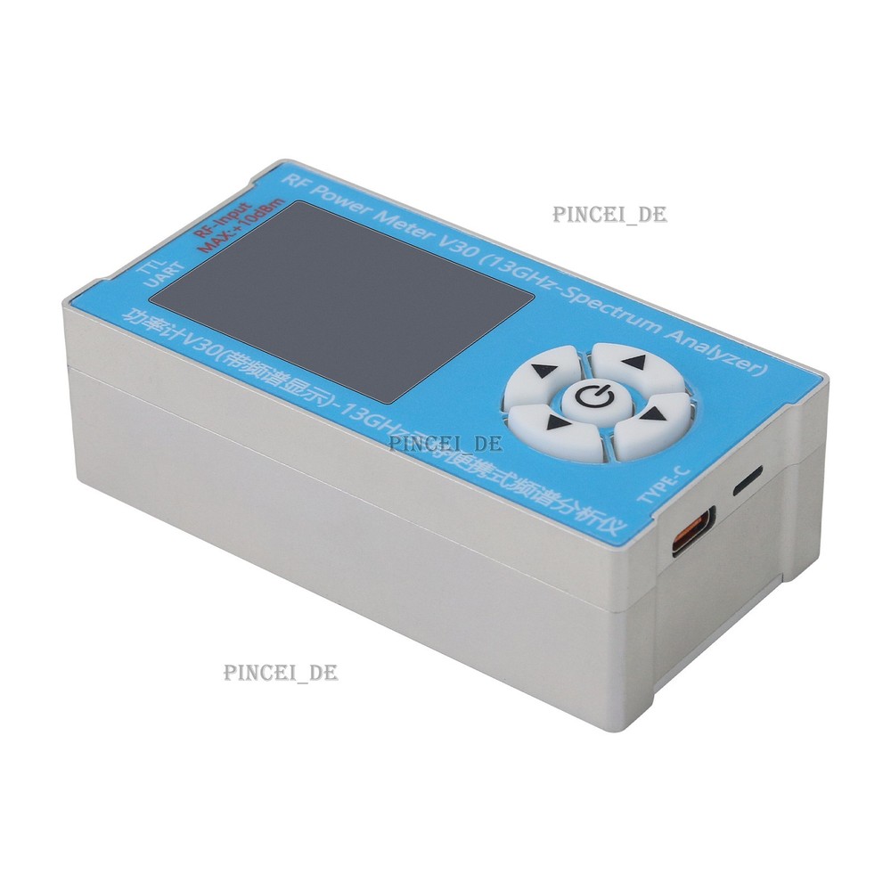 V30 RF Power Meter USB Type-C with Spectrum Display Handheld Spectrum Analyzer