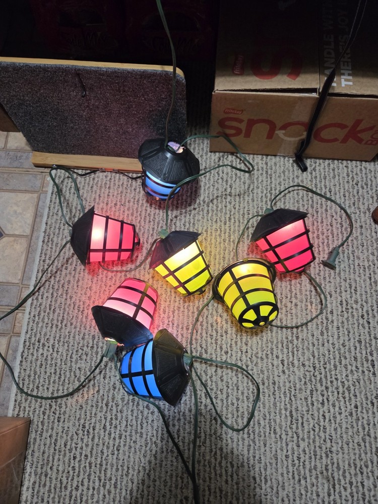 Vintage Camping Party Lights