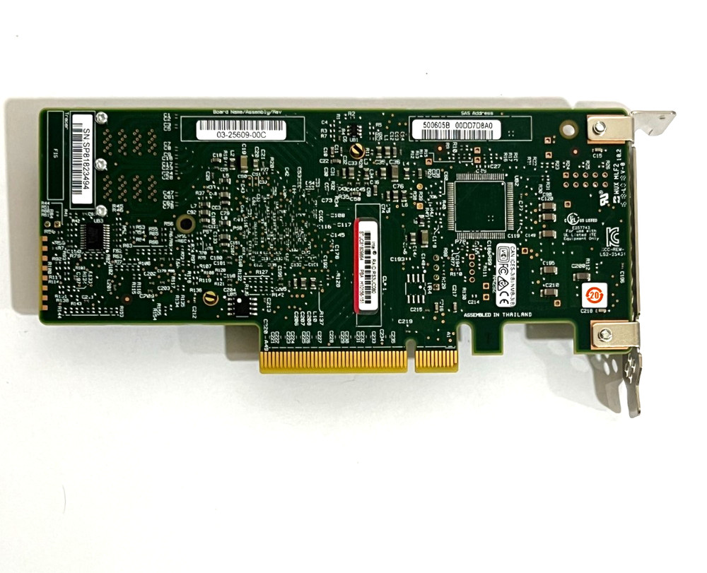 LSI Intel RS3UC080 12Gb/s PCIe x8 Gen3 SAS RAID Module Controller Low Profile