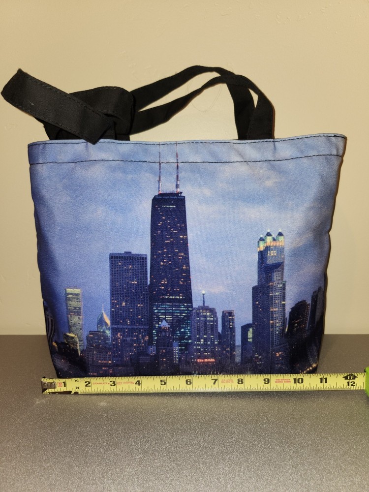 Chicago Skyline Umbrella & Totebag Set