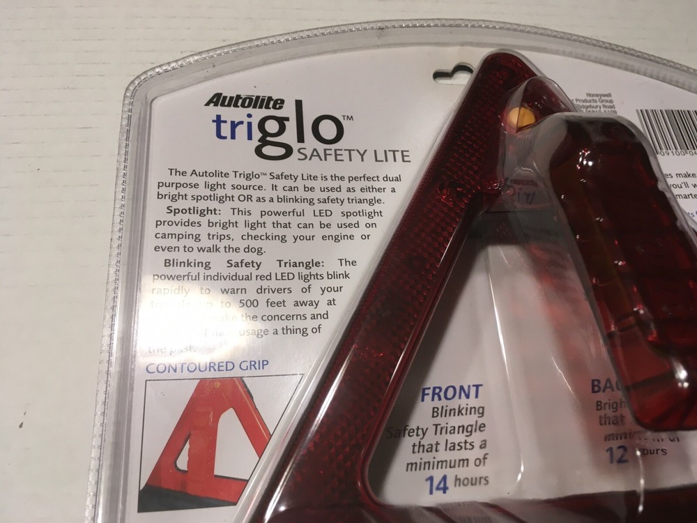 Autolite Drive Smarter Dual Purpose Light Source Tri Glow Safety Light.