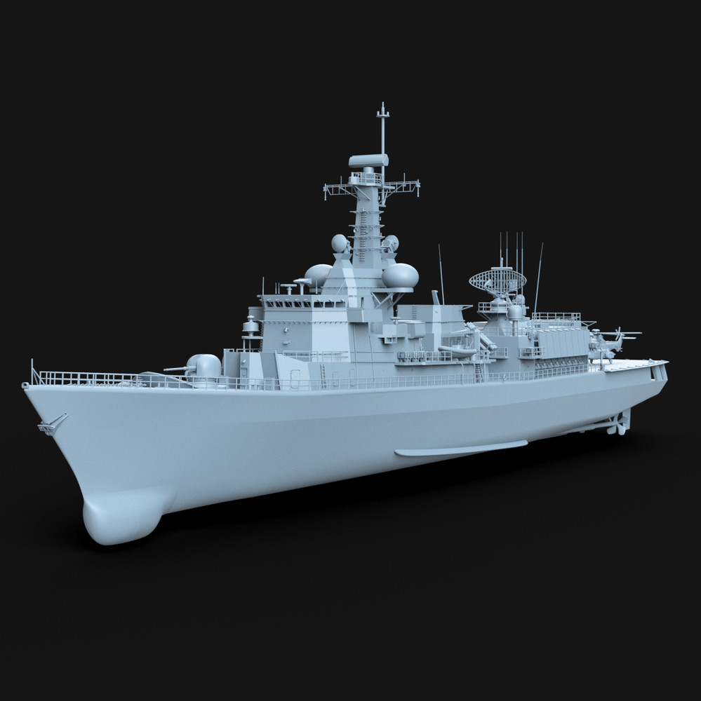 Karel Doorman Class frigate, 1/350 scale